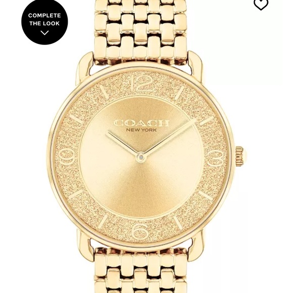Coach Women's Elegant Gold Watch - Picture 6 of 6